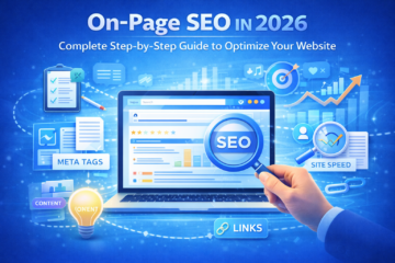 On-page SEO complete step-by-step guide to optimize your website in 2026